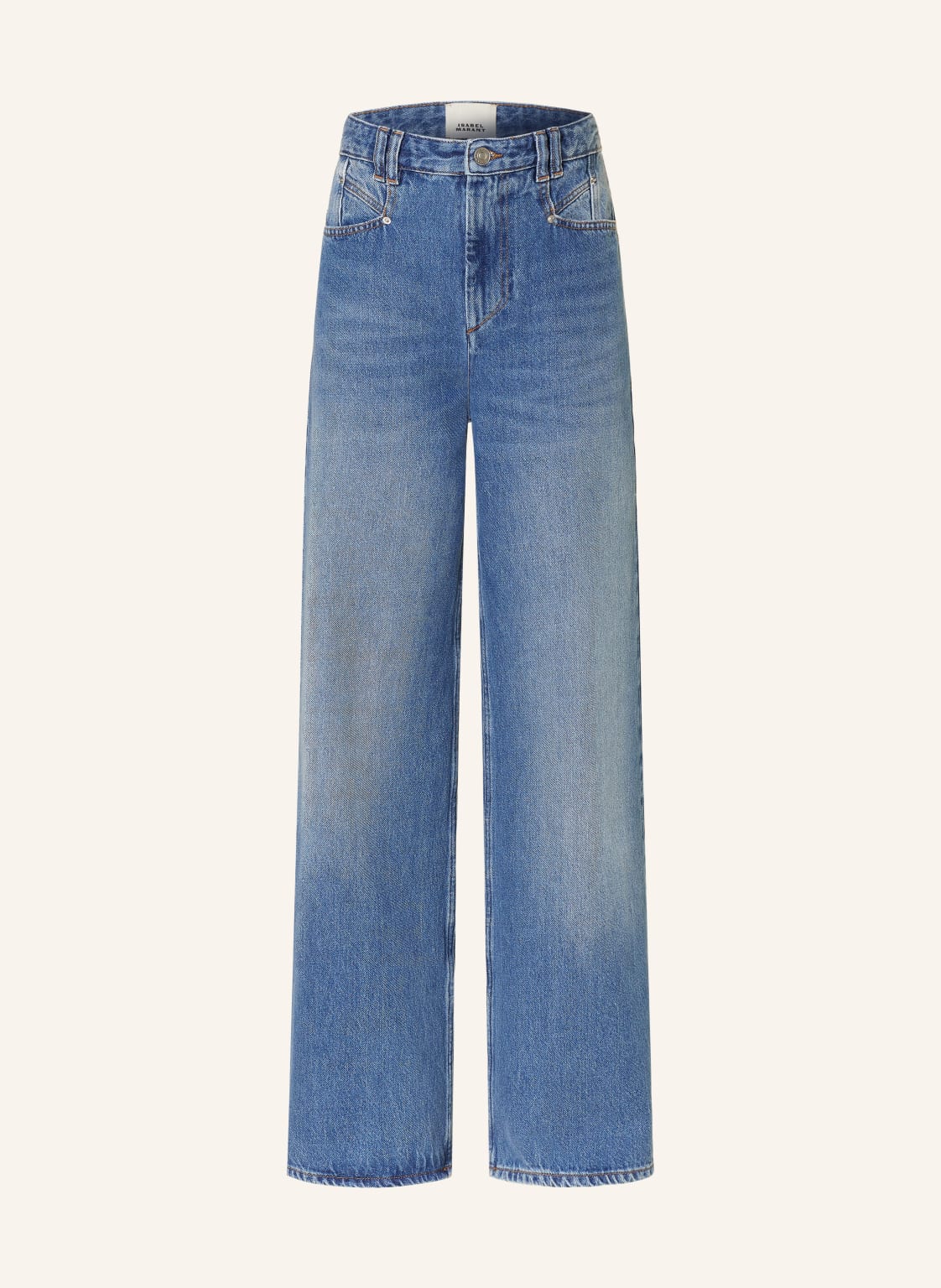 Marant Étoile Straight Jeans Lemony blau von MARANT ÉTOILE