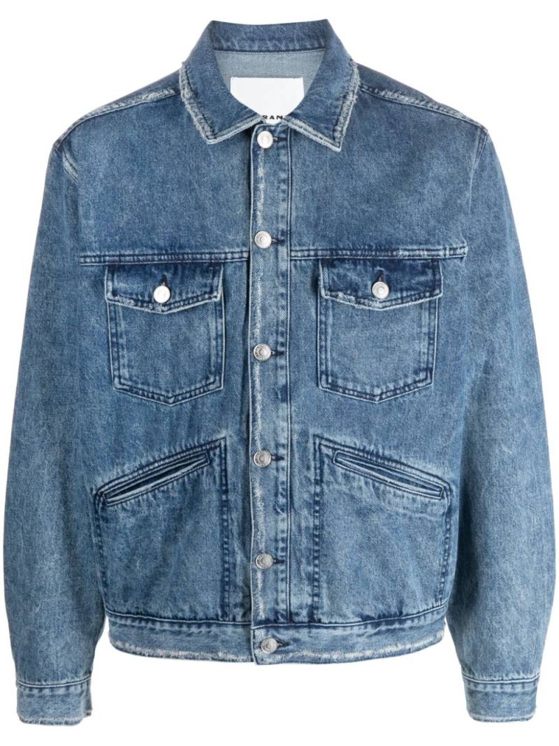 MARANT Jango logo-embroidered denim jacket - Blue von MARANT