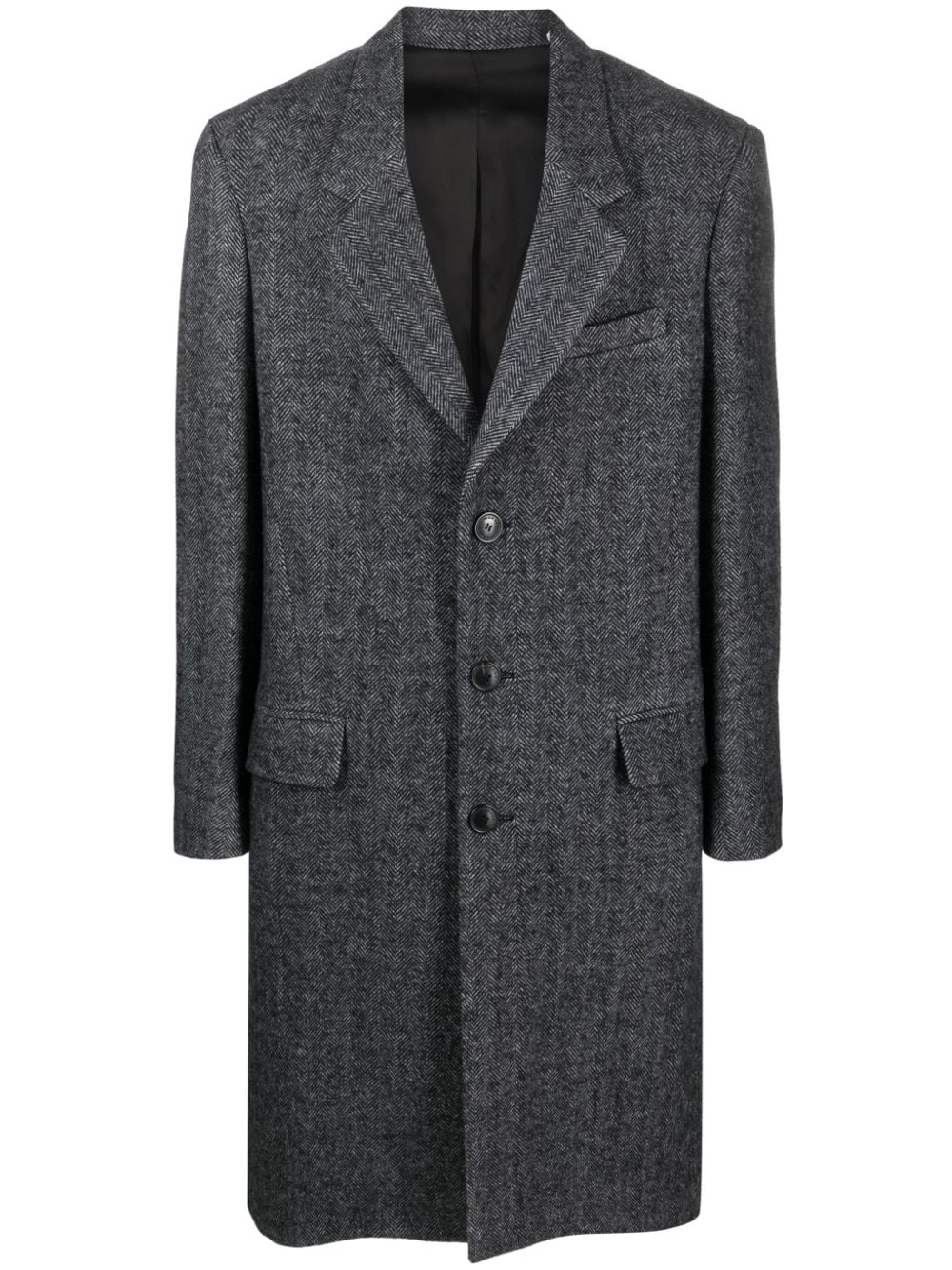 MARANT Johel recycled wool-blend coat - Grey von MARANT