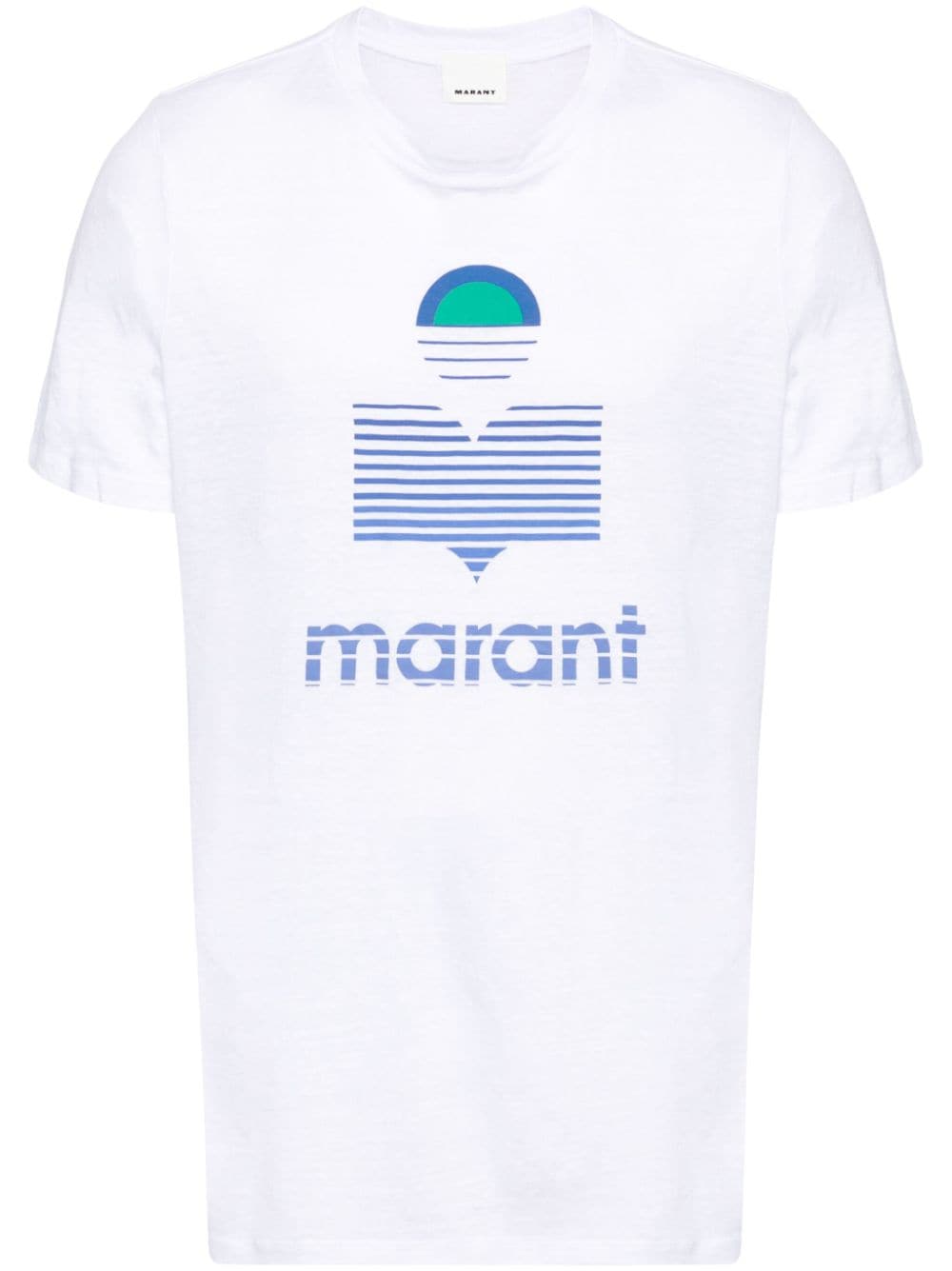 MARANT Karman linen T-shirt - White von MARANT