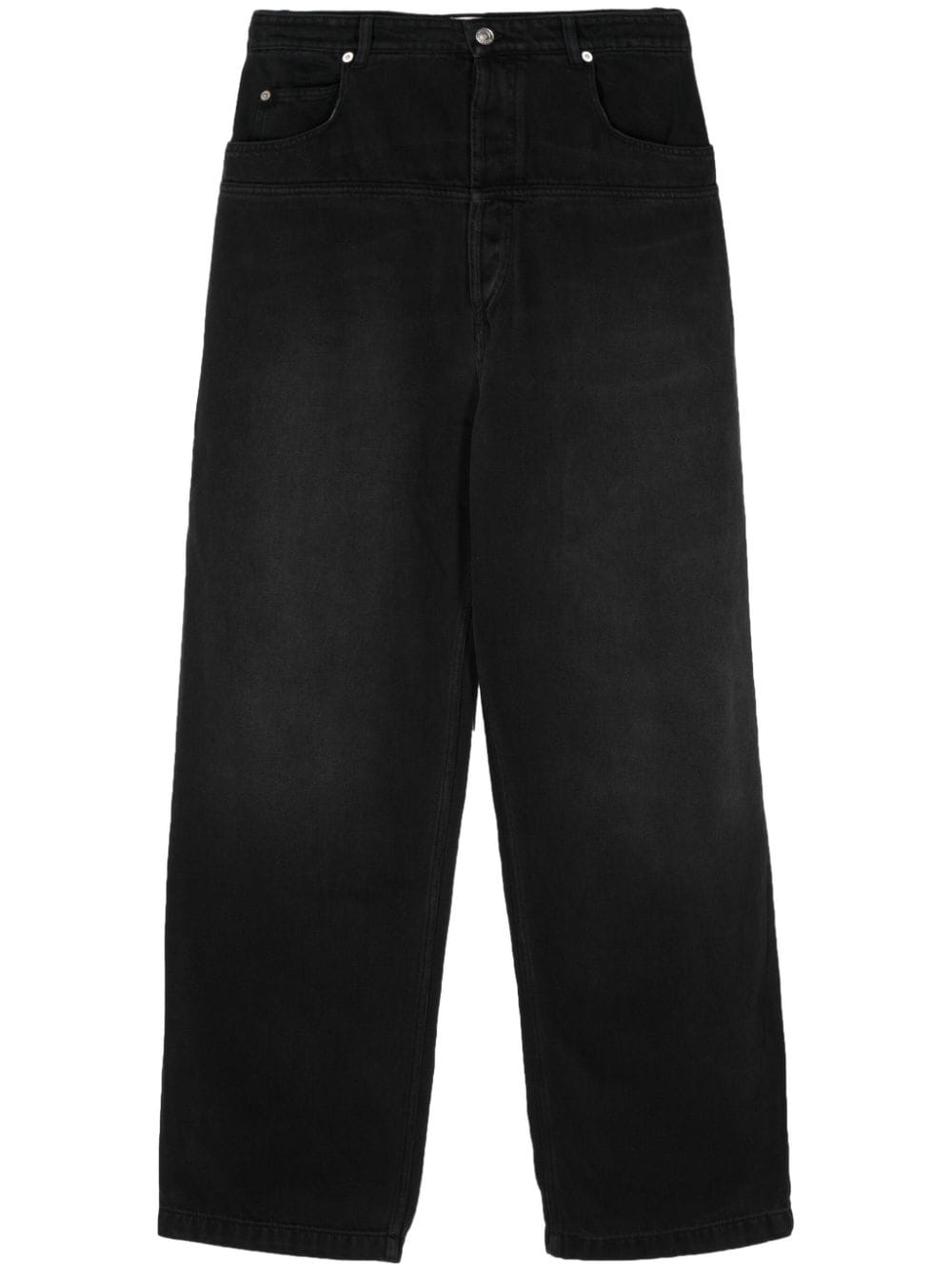 MARANT Keren wide-leg jeans - Black von MARANT