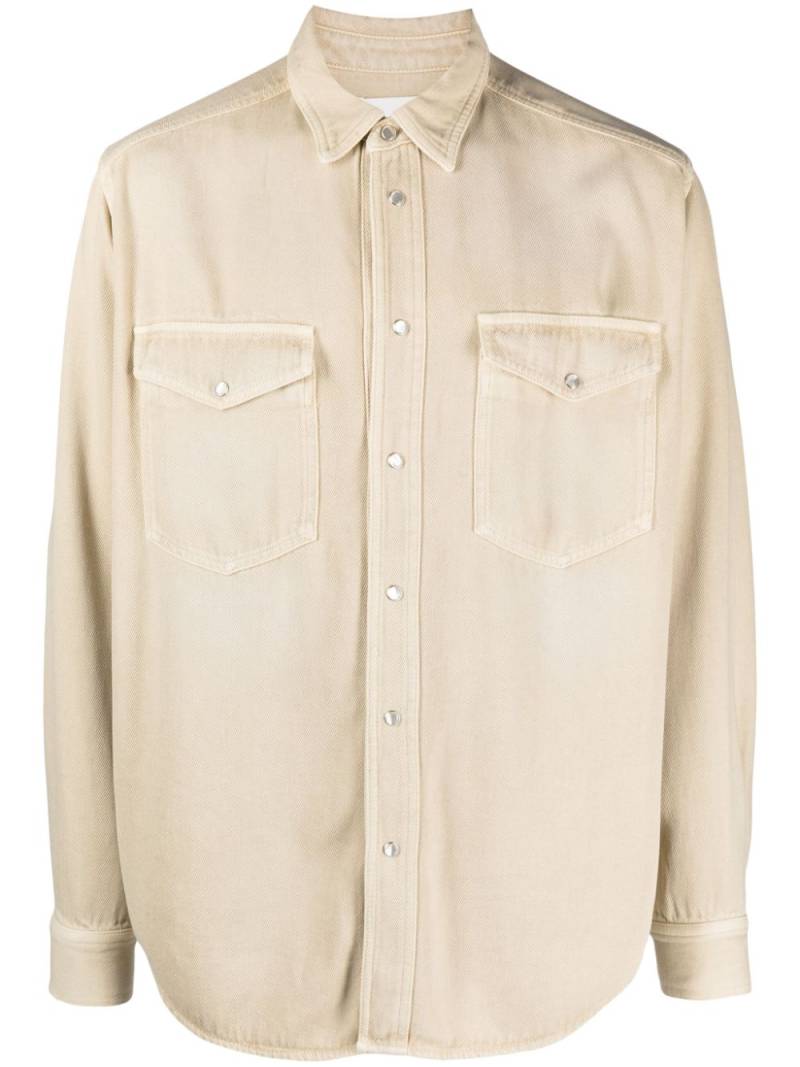 MARANT Lako long-sleeve denim shirt - Neutrals von MARANT