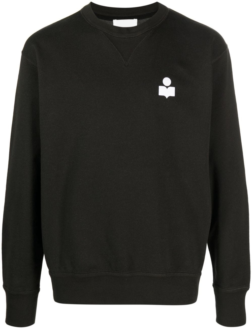 MARANT Mike logo-print sweatshirt - Black von MARANT