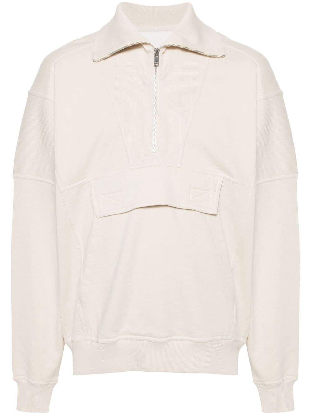 MARANT Preston cotton sweatshirt - Neutrals von MARANT