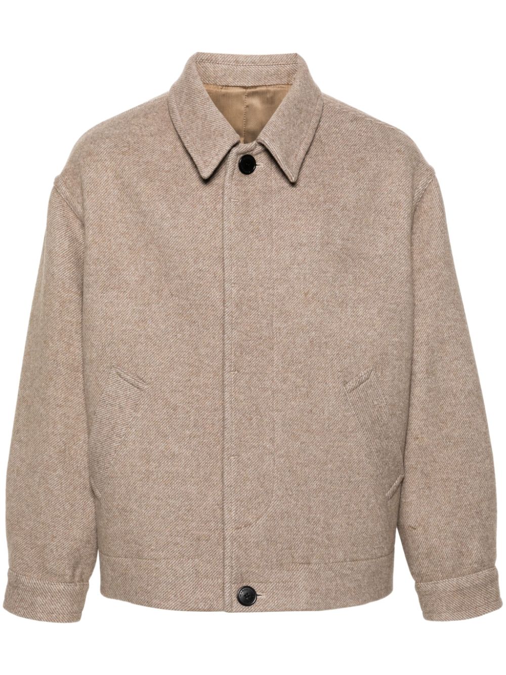 MARANT Simon wool blend jacket - Neutrals von MARANT