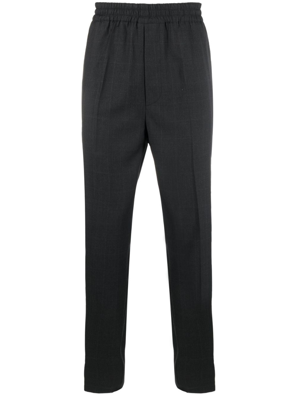 MARANT check-pattern straight-leg trousers - Grey von MARANT