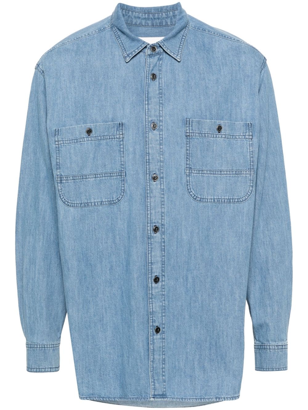 MARANT cotton denim shirt - Blue von MARANT