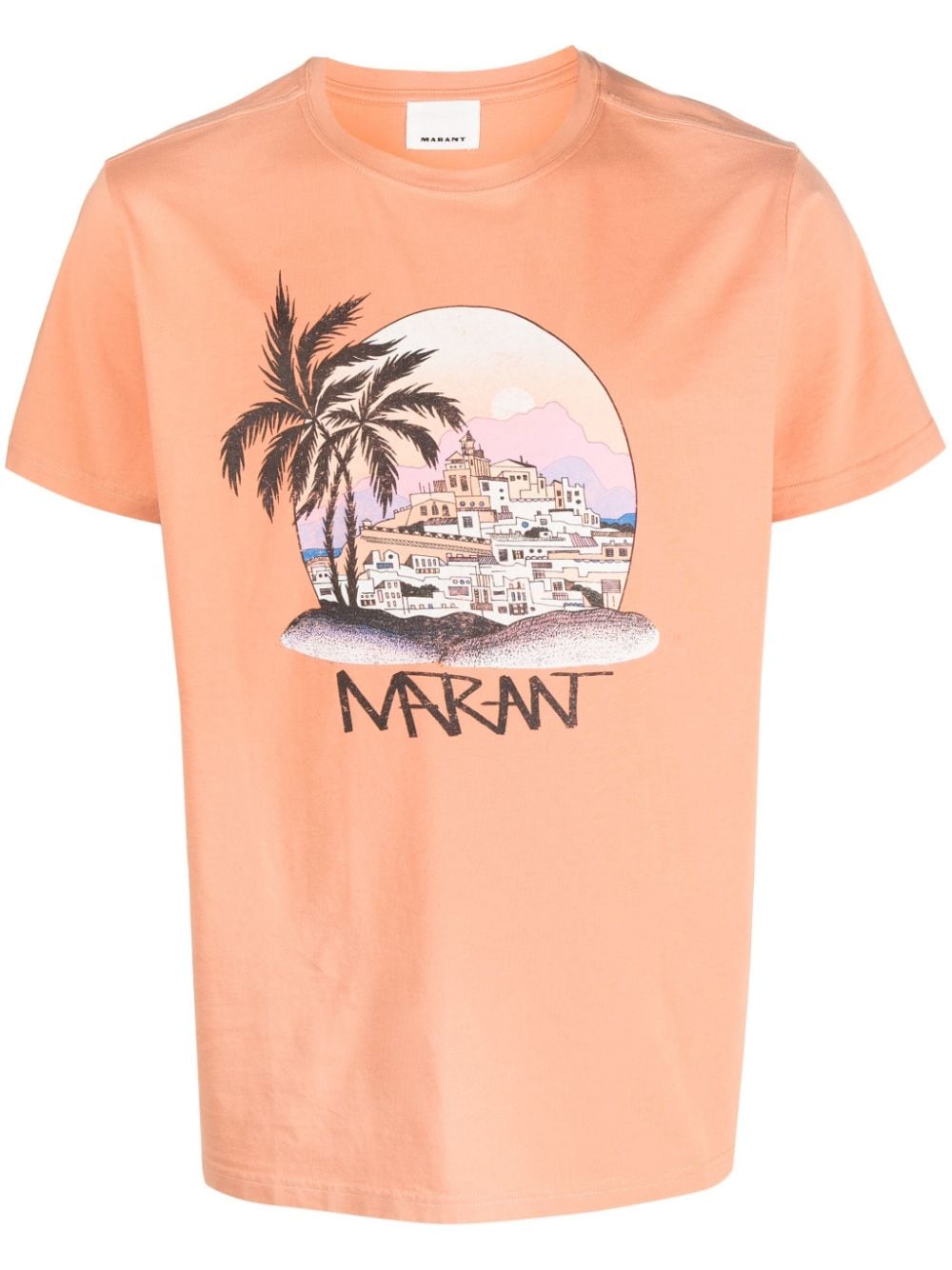 MARANT graphic-print T-shirt - Orange von MARANT