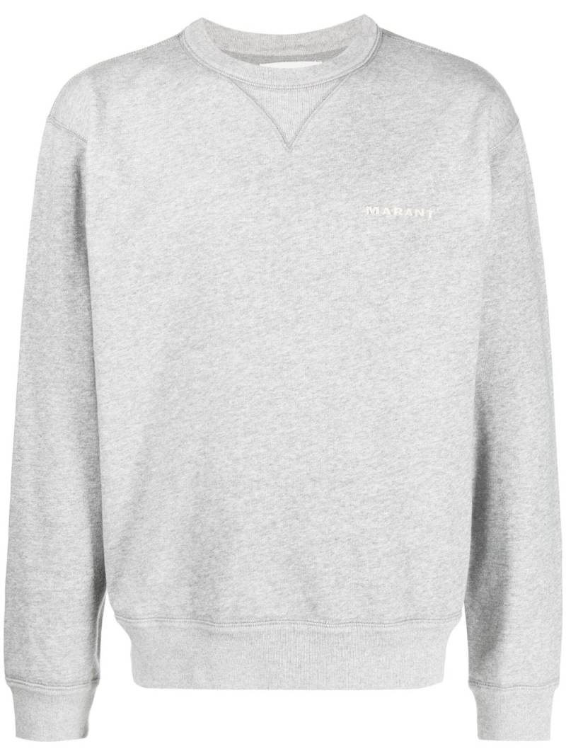 MARANT logo-embroidered sweatshirt - Grey von MARANT