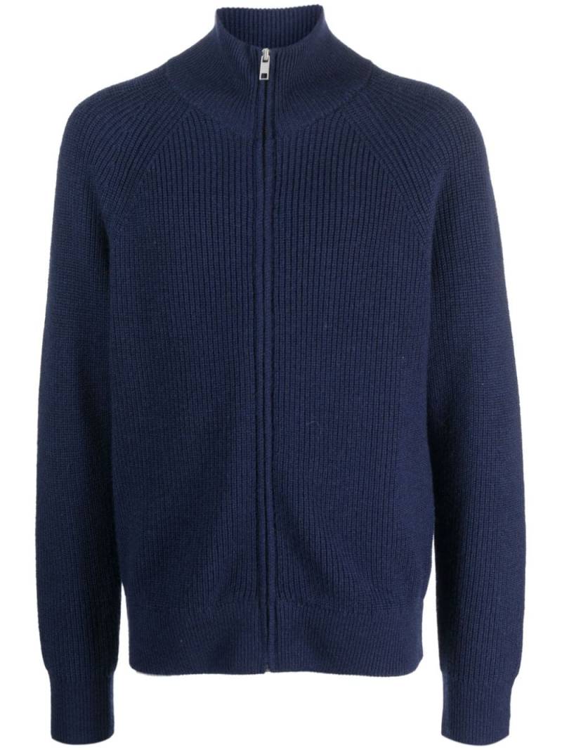 MARANT logo-patch wool jacket - Blue von MARANT