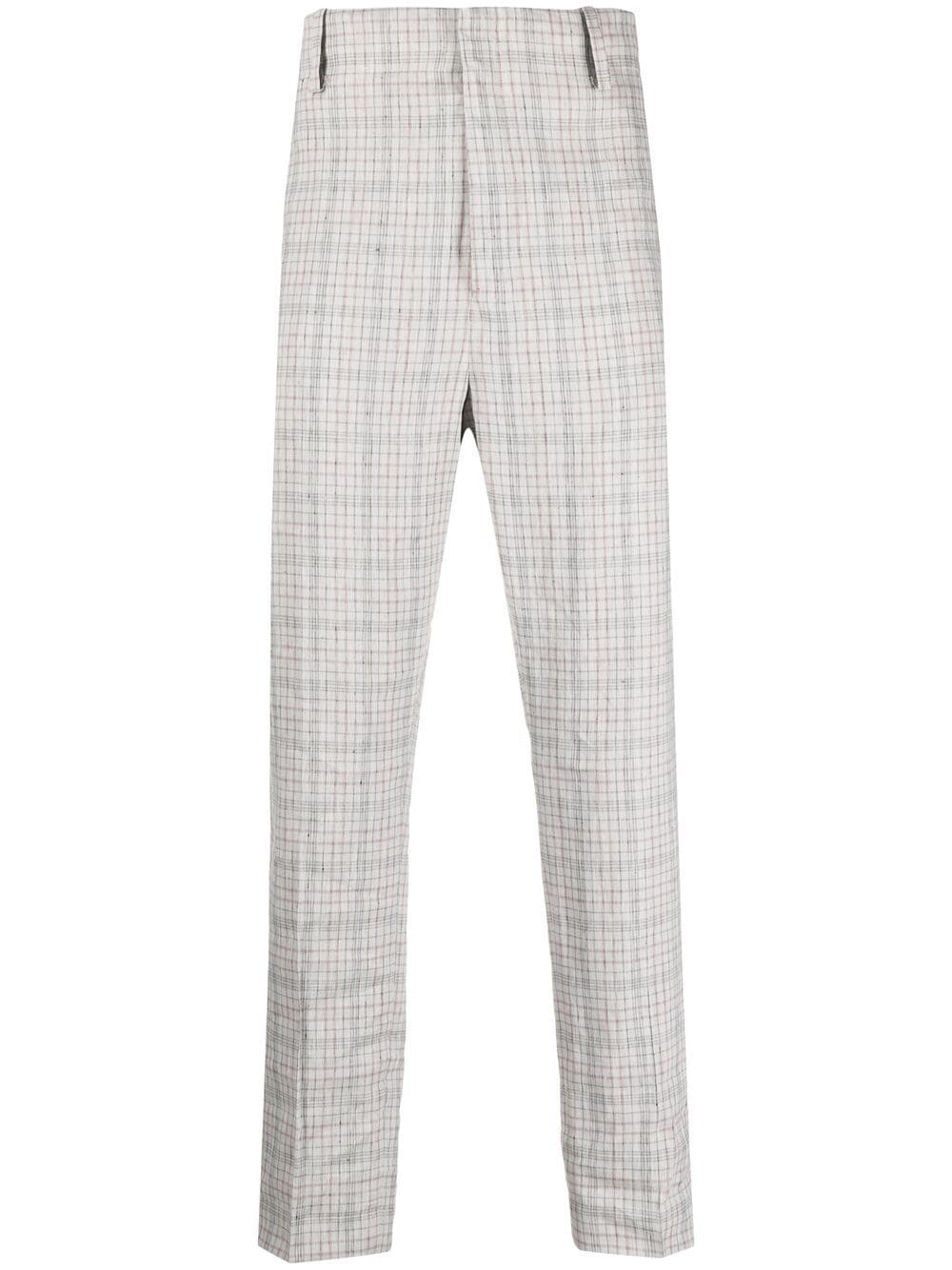 MARANT plaid tailored trousers - Grey von MARANT