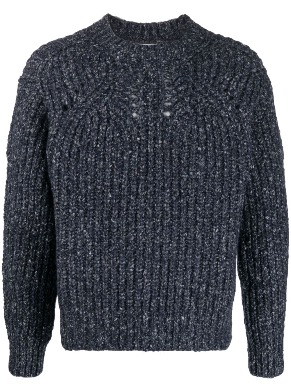 MARANT ribbed-knit long-sleeved jumper - Black von MARANT