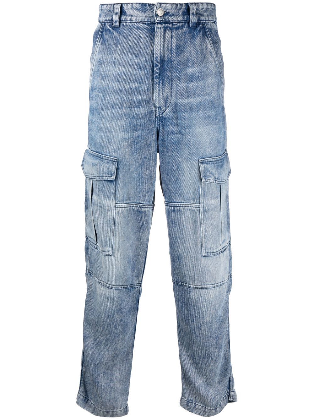 MARANT straight-leg cargo jeans - Blue von MARANT