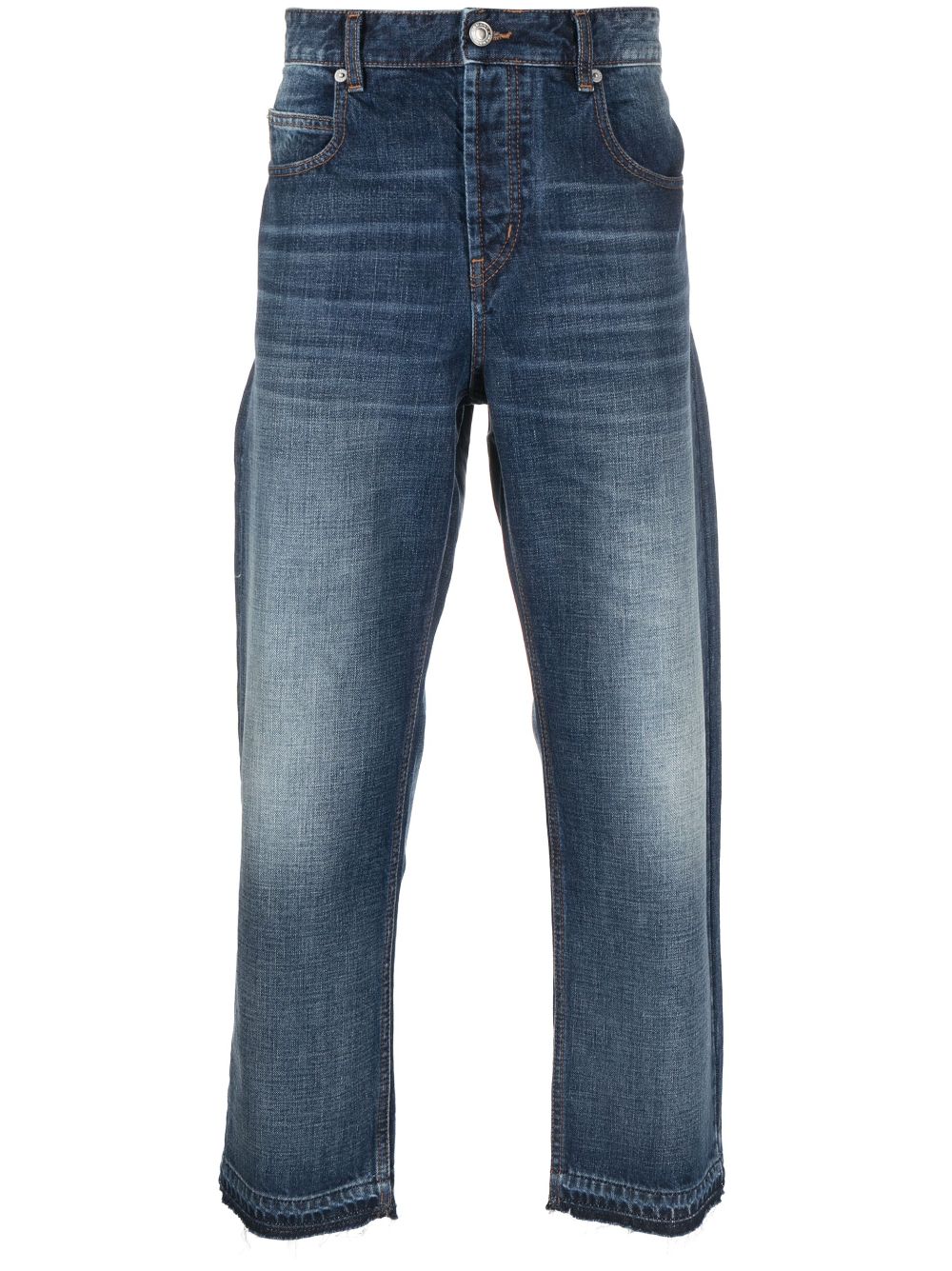 MARANT straight-leg cropped jeans - Blue von MARANT