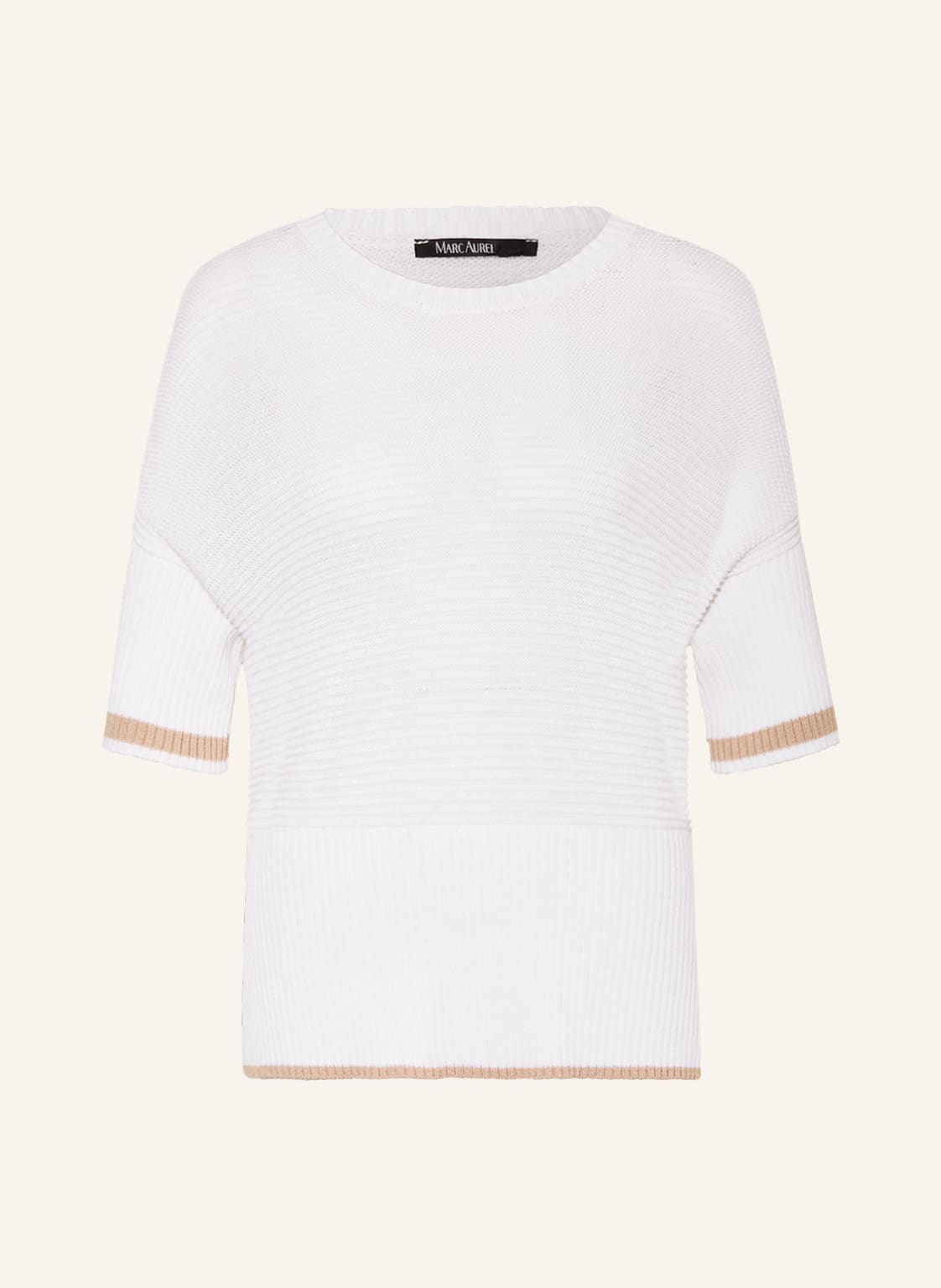 Marc Aurel Strickshirt beige von MARC AUREL