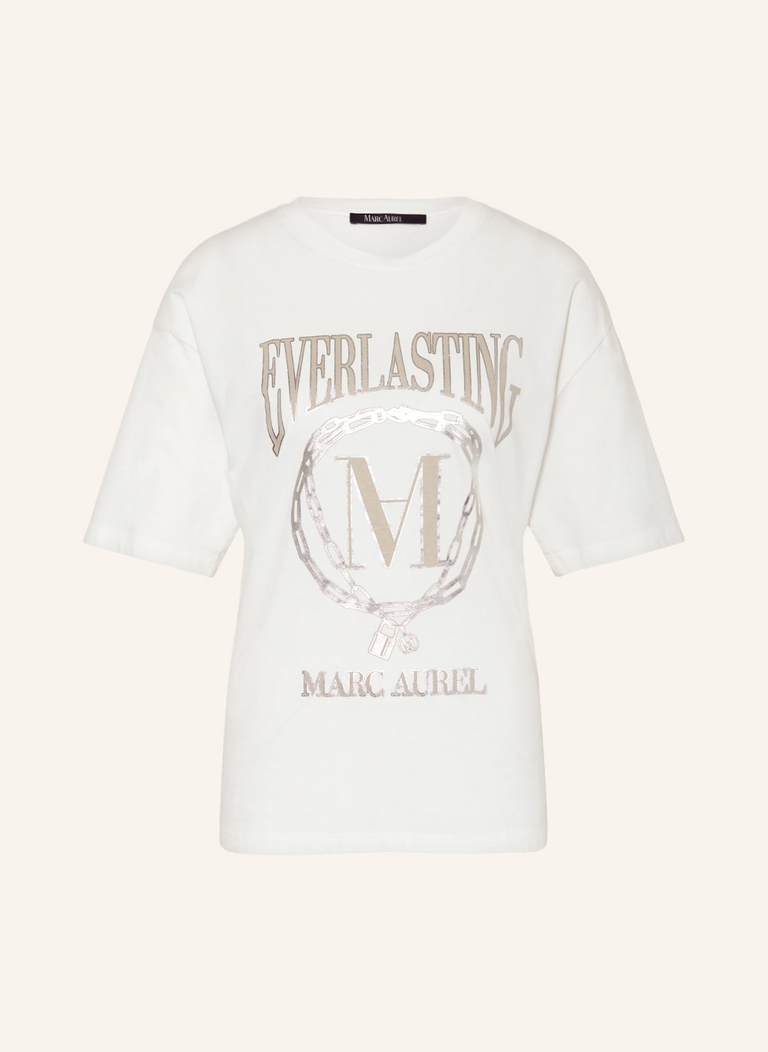 Marc Aurel T-Shirt weiss von MARC AUREL