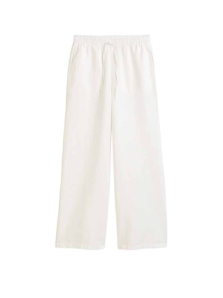 MARC O' POLO DENIM Marlenehose  weiss | M von MARC O' POLO DENIM