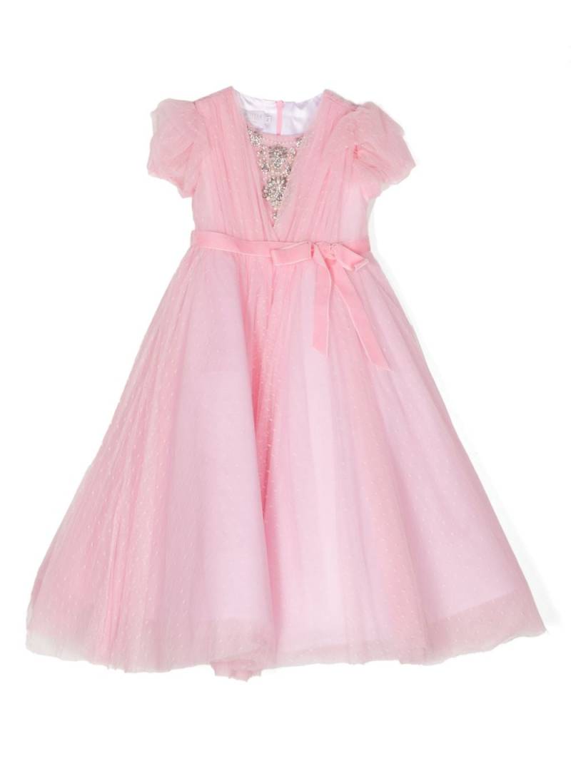 MARCHESA KIDS COUTURE crystal-embellished tulle gown - Pink von MARCHESA KIDS COUTURE