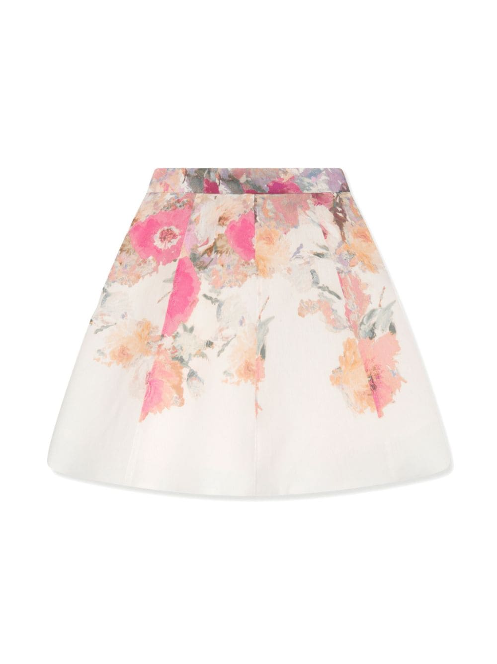 MARCHESA KIDS COUTURE floral-print A-line skirt - White von MARCHESA KIDS COUTURE