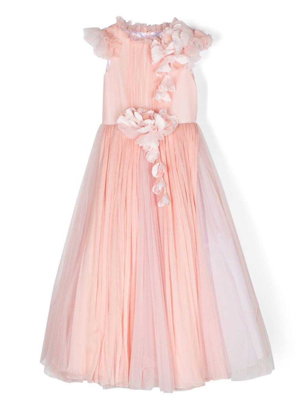 MARCHESA KIDS COUTURE floral ruffed tule dress - Pink von MARCHESA KIDS COUTURE