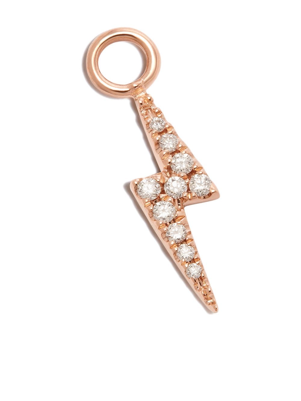 MARIA TASH 18kt rose gold bolt diamond charm von MARIA TASH