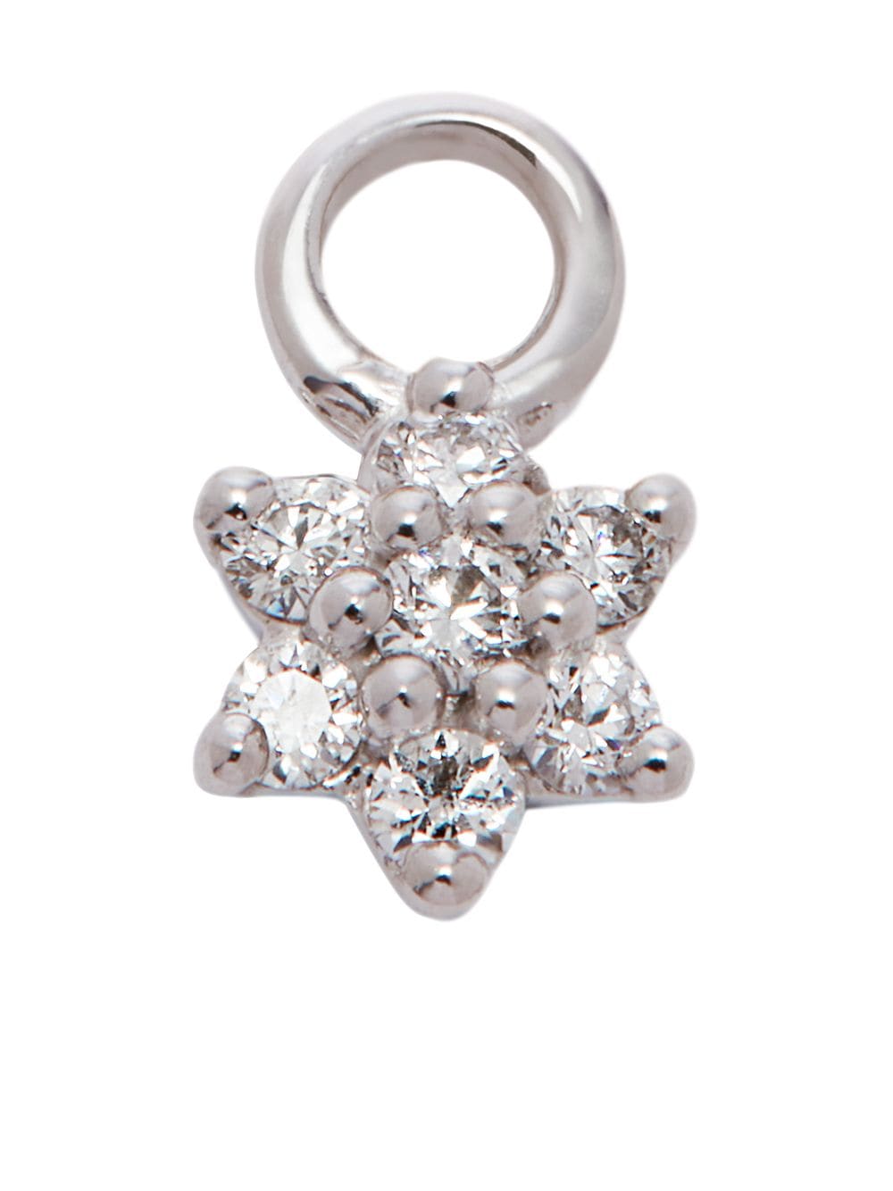 MARIA TASH 18kt white gold Flower charm von MARIA TASH