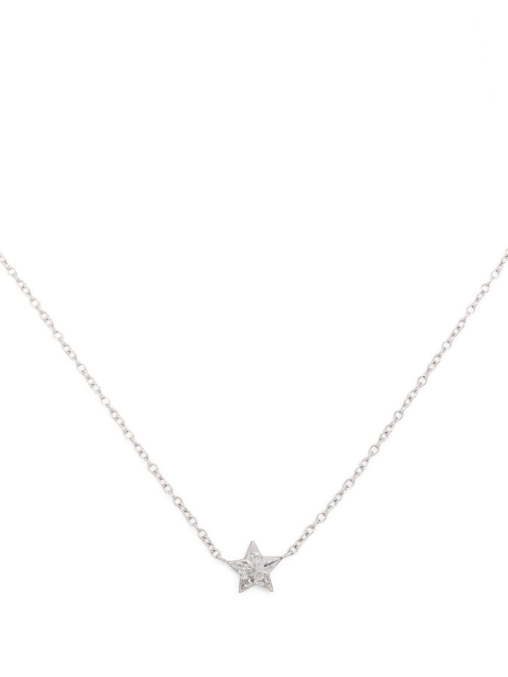 MARIA TASH 18kt white gold Star diamond necklace - Silver von MARIA TASH