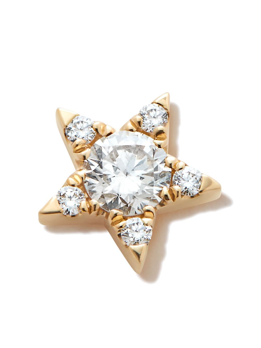 MARIA TASH 18kt yellow gold Star stud earring von MARIA TASH