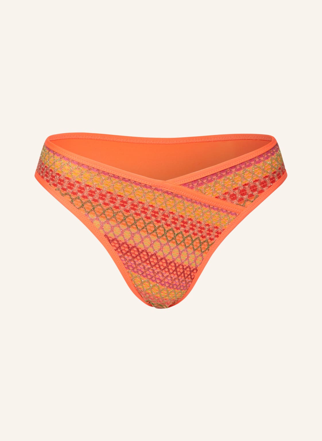 Marie Jo Basic-Bikini-Hose Almoshi Mit Glitzergarn orange von MARIE JO