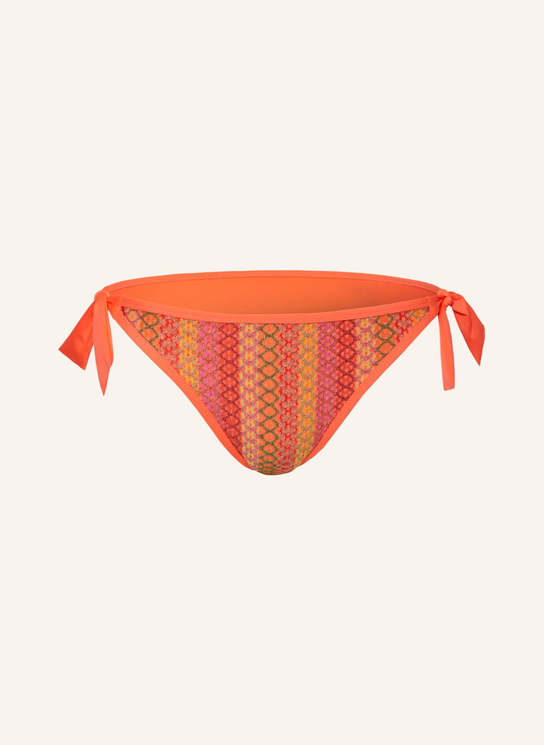 Marie Jo Triangel-Bikini-Hose Almoshi Mit Glitzergarn orange von MARIE JO