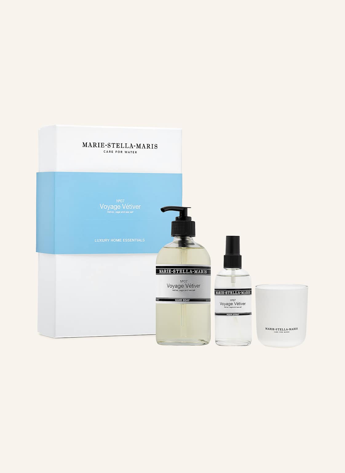 Marie-Stella-Maris Pflege-Set Voyage Vétiver transparent Marie-Stella-Maris Pflege-Set Voyage Vétiver transparent von MARIE-STELLA-MARIS