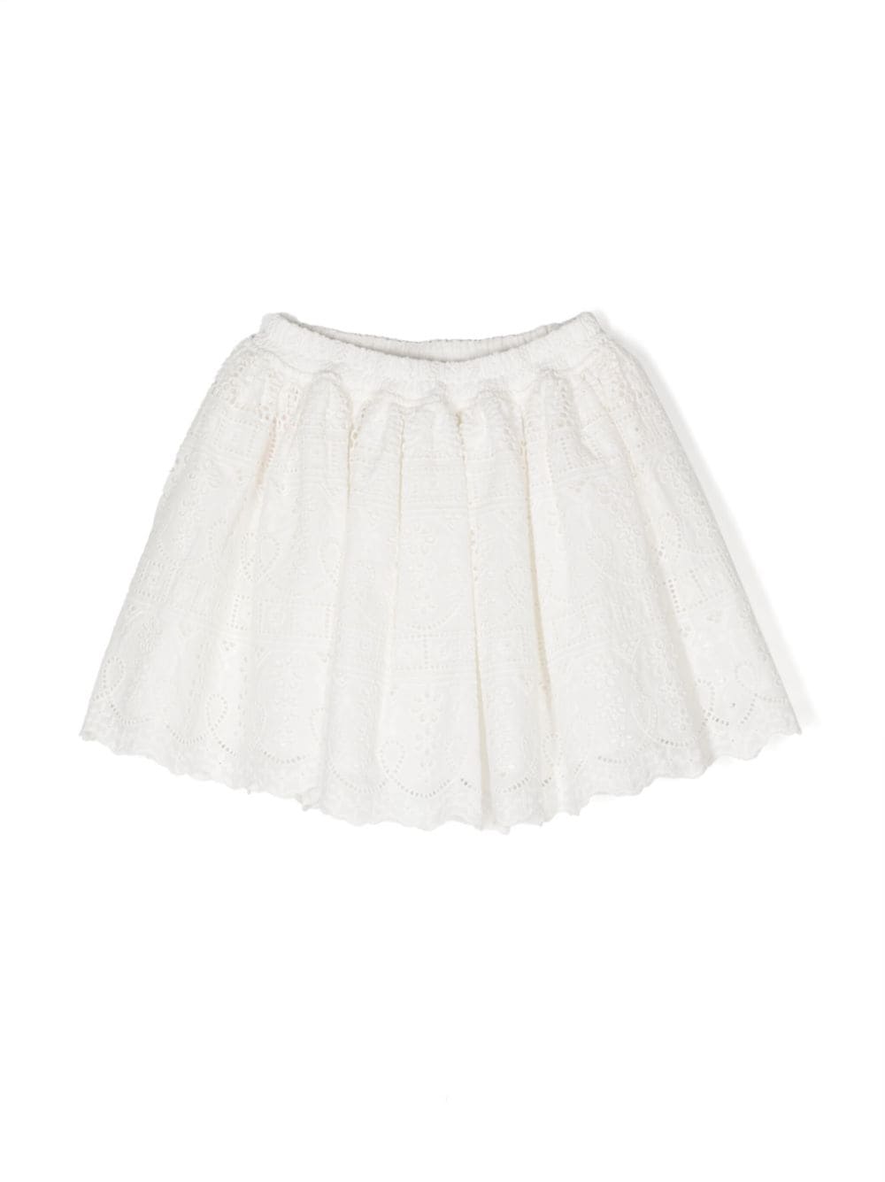 MARLO Alegra broderie-anglaise skirt - White von MARLO