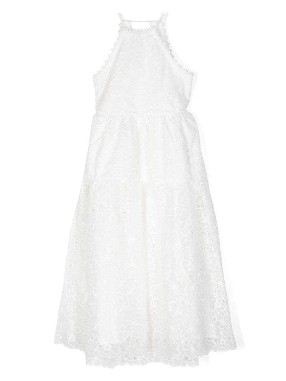 MARLO Sadie broderie-anglaise dress - Neutrals von MARLO