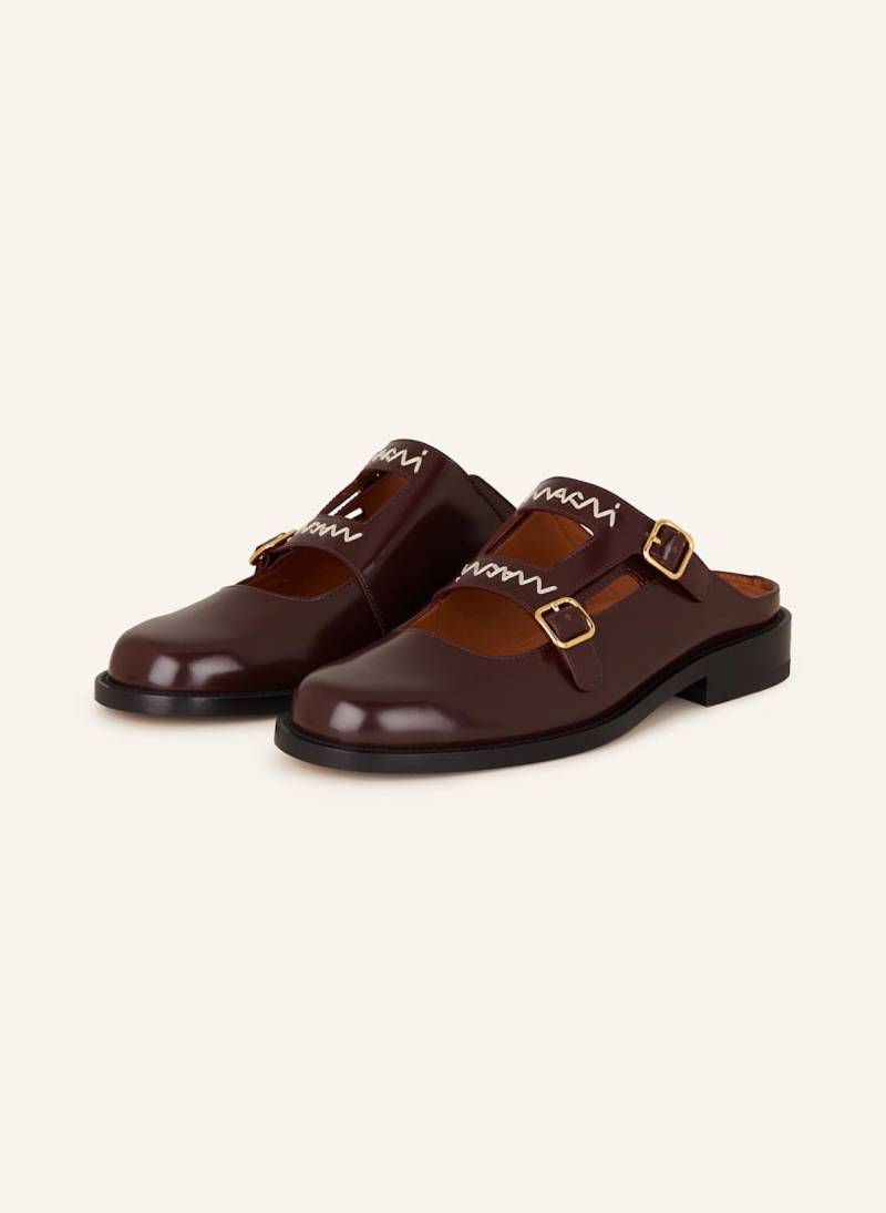 Marni Mules Bambi 3.0 rot von MARNI