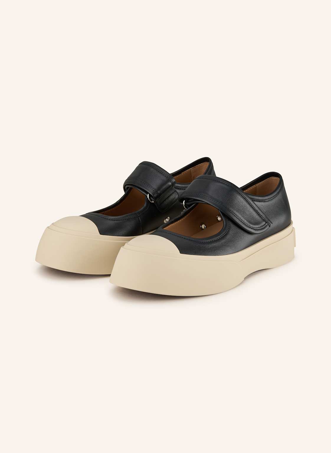 Marni Plateau-Ballerinas schwarz Marni Plateau-Ballerinas schwarz von MARNI