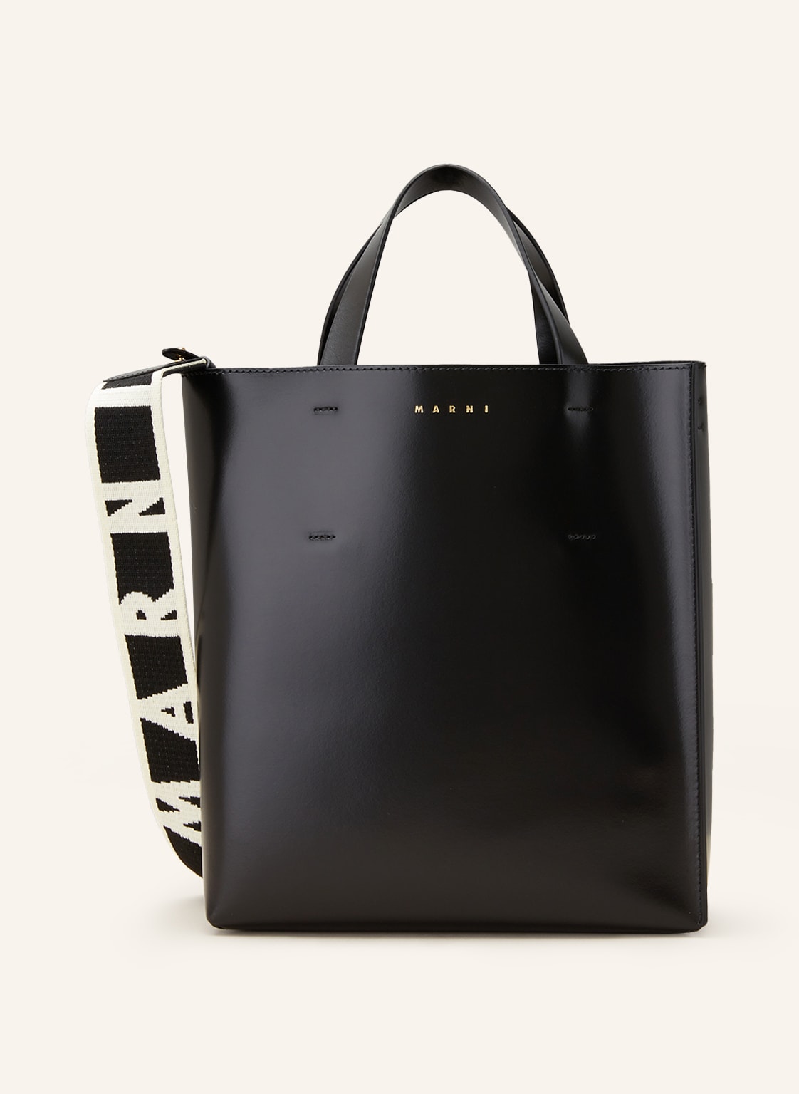 Marni Shopper Museo Soft Small schwarz von MARNI