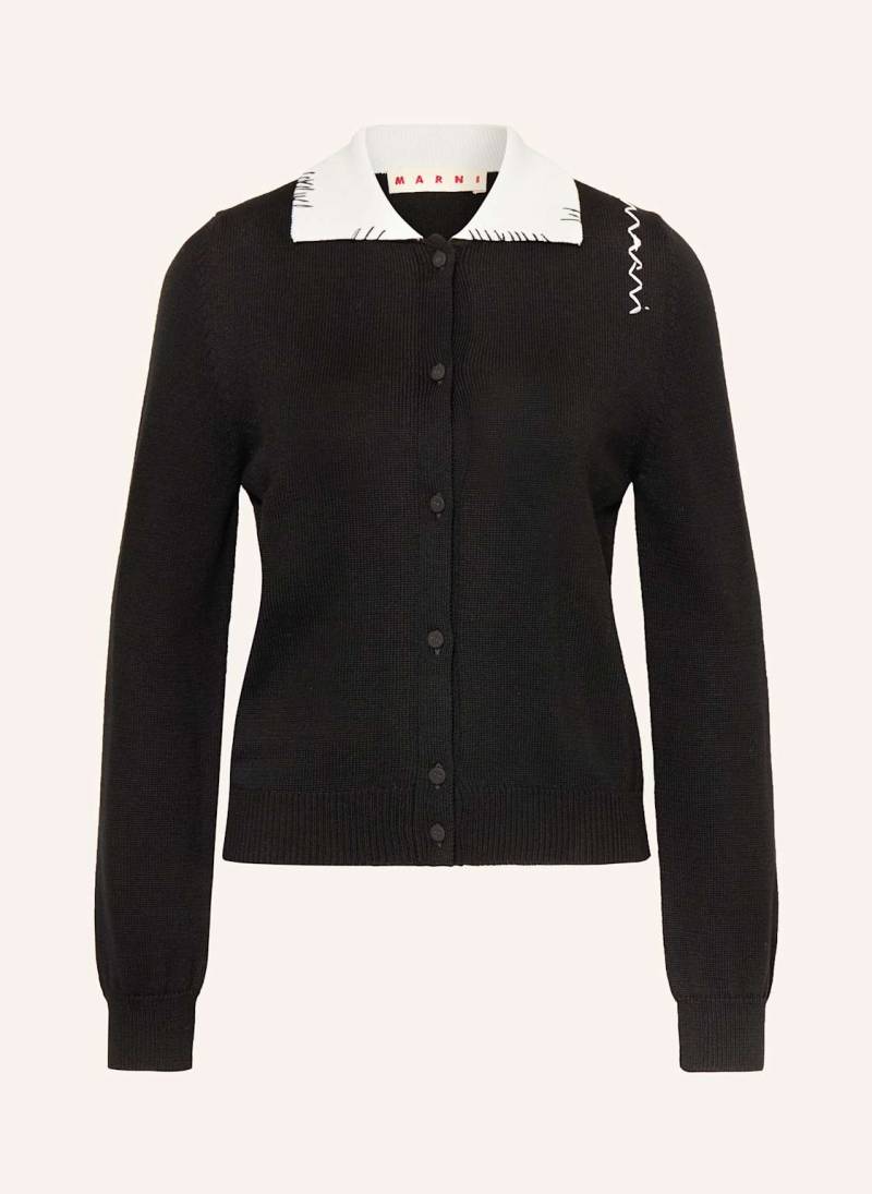Marni Strickjacke schwarz von MARNI