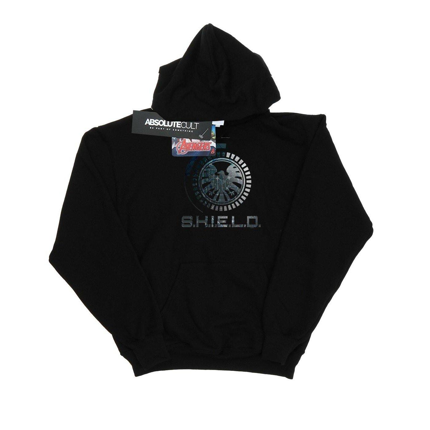 Agents Of Shield Circuits Kapuzenpullover Damen Schwarz L von MARVEL