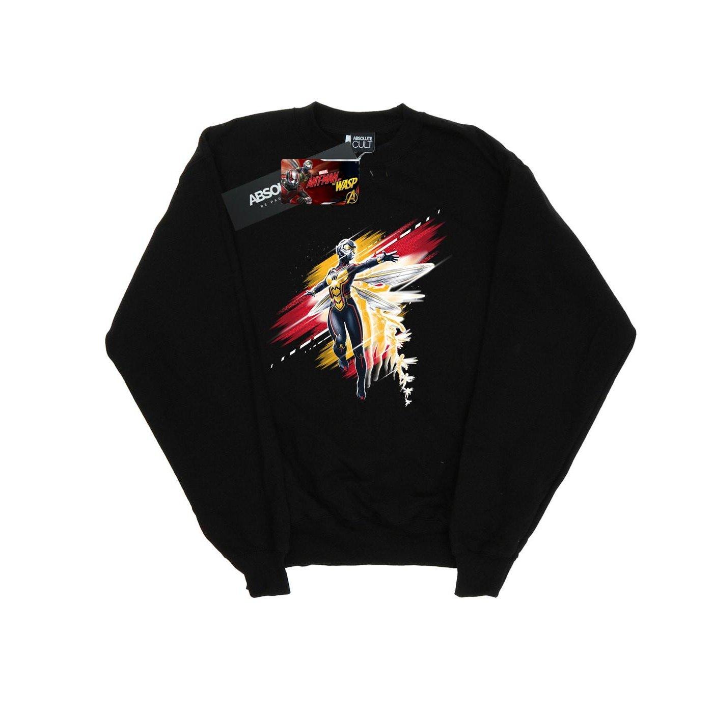 Antman And The Wasp Hope Brushed Sweatshirt Damen Schwarz S von MARVEL