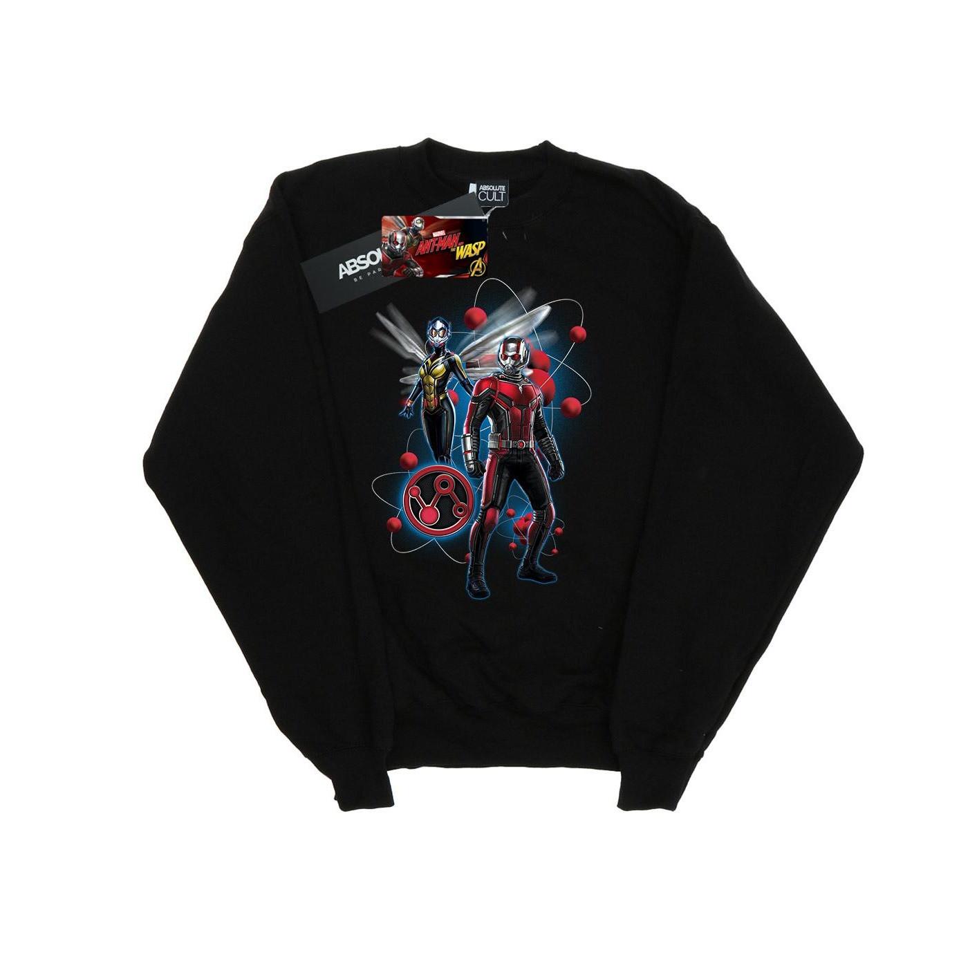 Antman And The Wasp Particle Pose Sweatshirt Mädchen Schwarz 140/146 von MARVEL