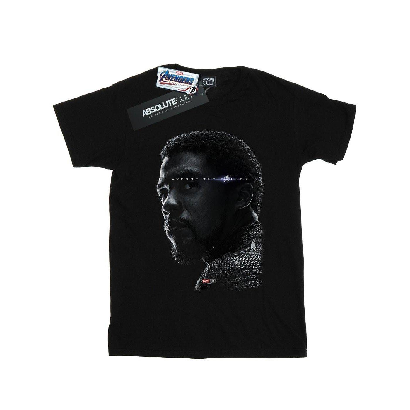 Avengers Endgame Avenge The Fallen Black Panther Tshirt Jungen Schwarz 140/146 von MARVEL