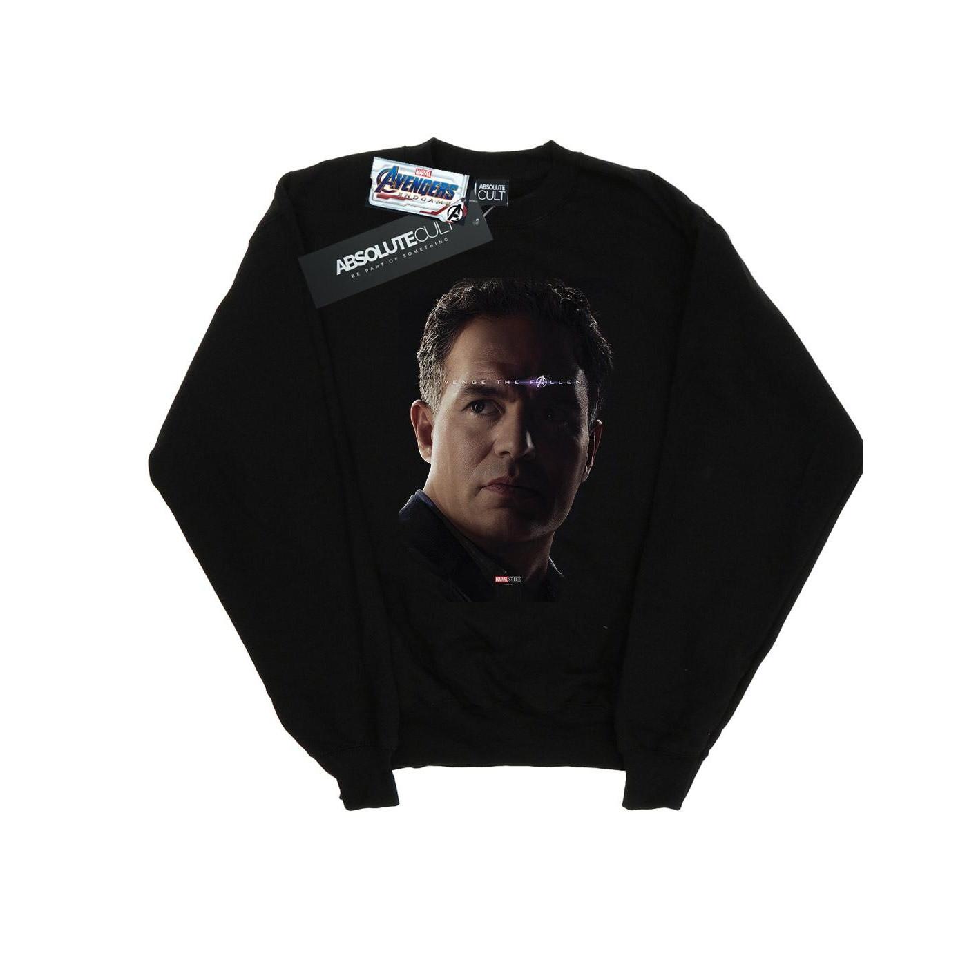 Avengers Endgame Avenge The Fallen Bruce Banner Sweatshirt Jungen Schwarz 152-158 von MARVEL