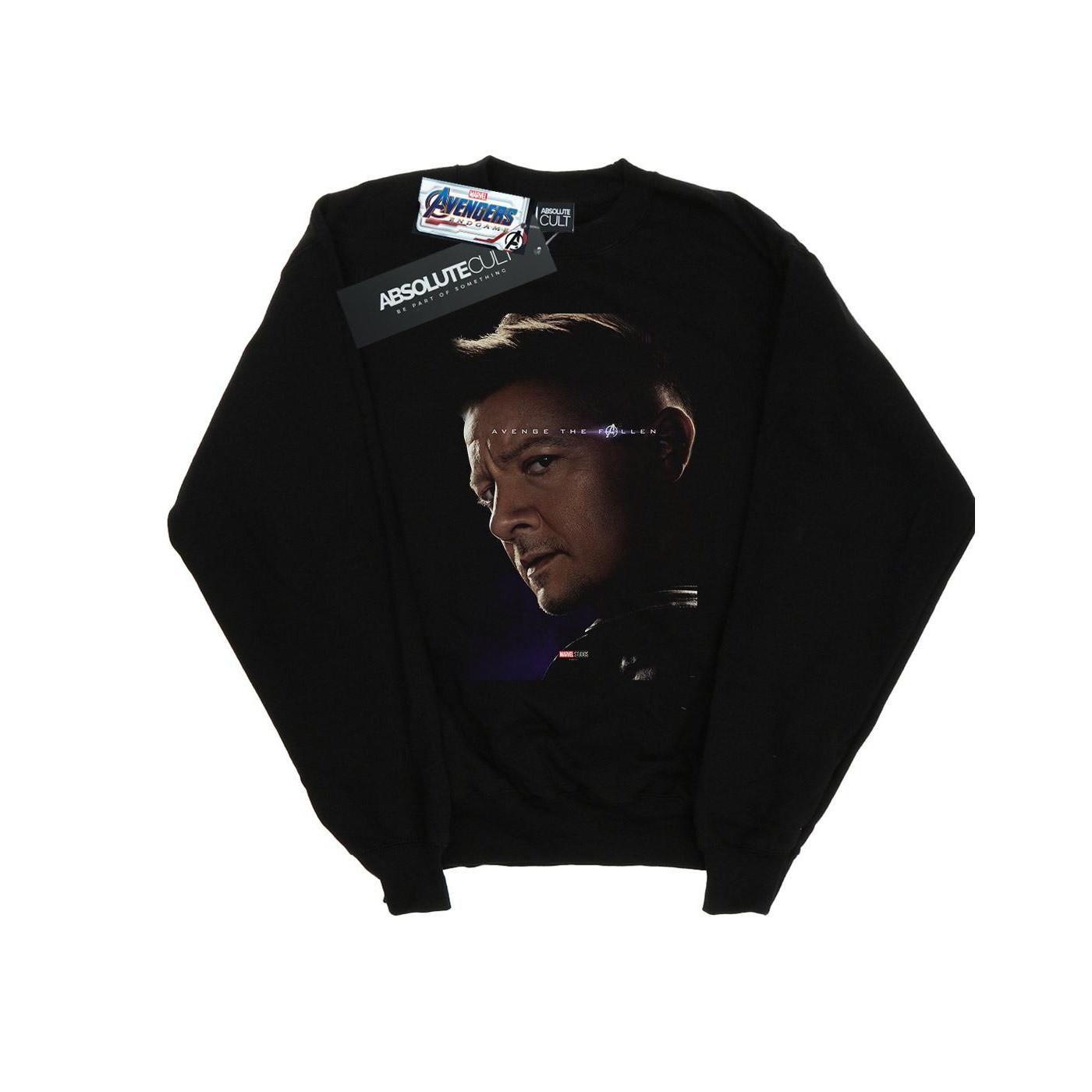 Avengers Endgame Avenge The Fallen Hawkeye Sweatshirt Jungen Schwarz 116 von MARVEL