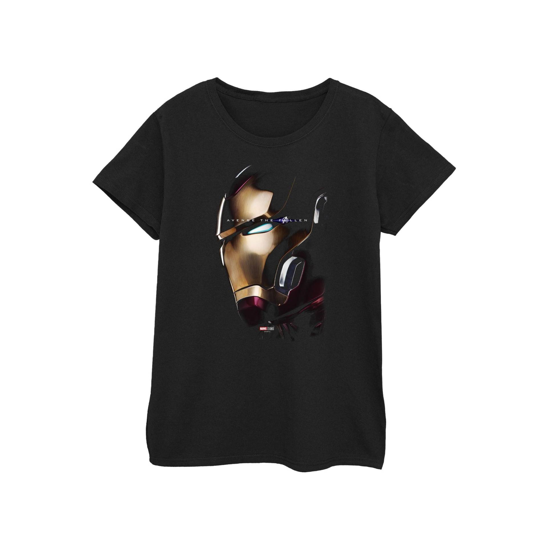 Avengers Endgame Avenge The Fallen Iron Man Tshirt Damen Schwarz XL von MARVEL