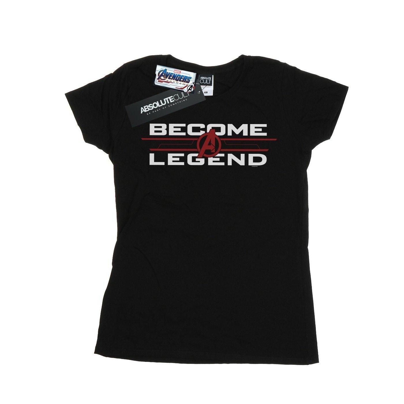 Avengers Endgame Become A Legend Tshirt Damen Schwarz M von MARVEL