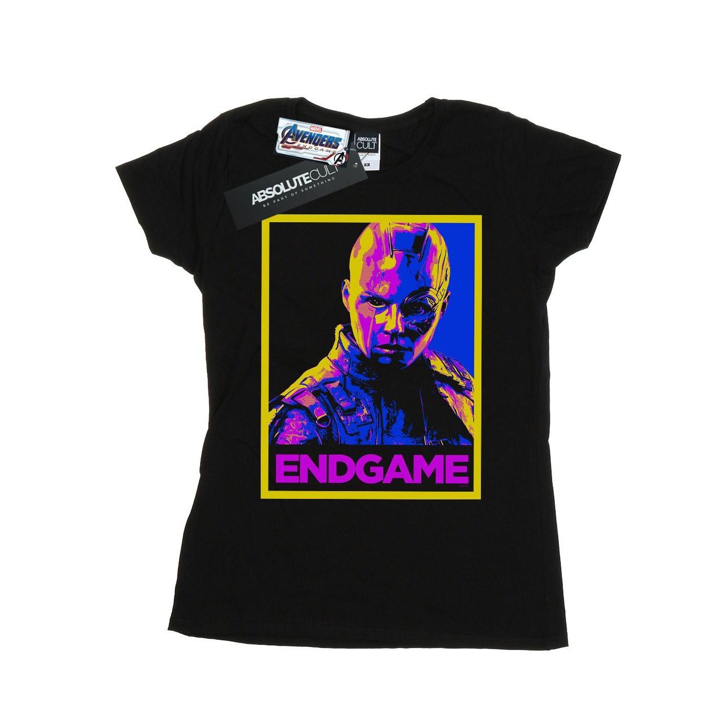 Avengers Endgame Nebula Poster Tshirt Damen Schwarz M von MARVEL