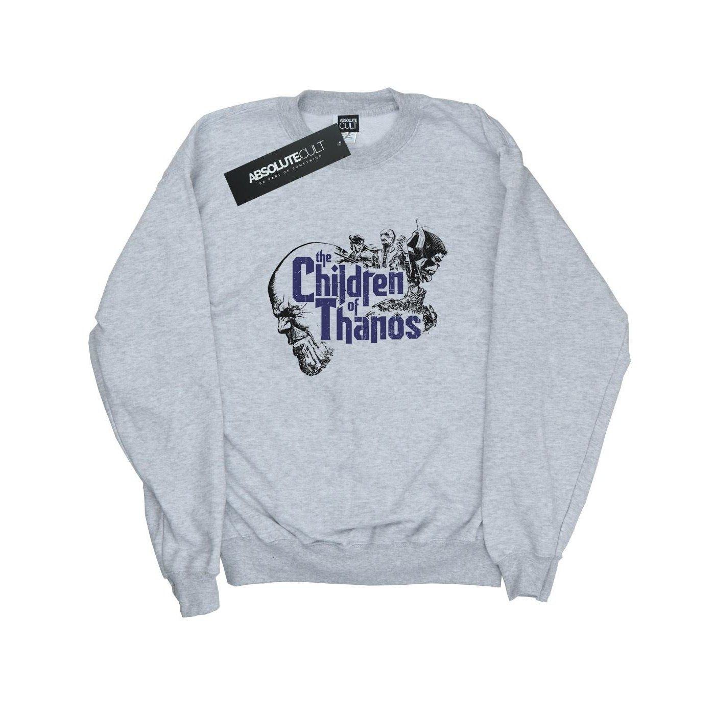 Avengers Infinity War Children Of Thanos Sweatshirt Damen Grau L von MARVEL