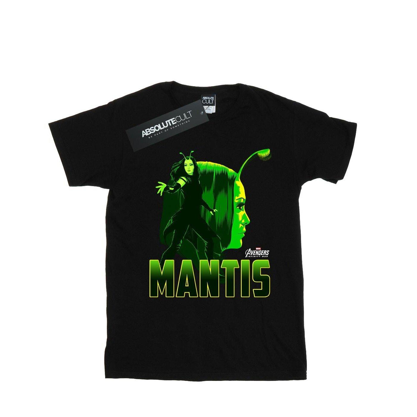 Avengers Infinity War Mantis Character Tshirt Damen Schwarz L von MARVEL