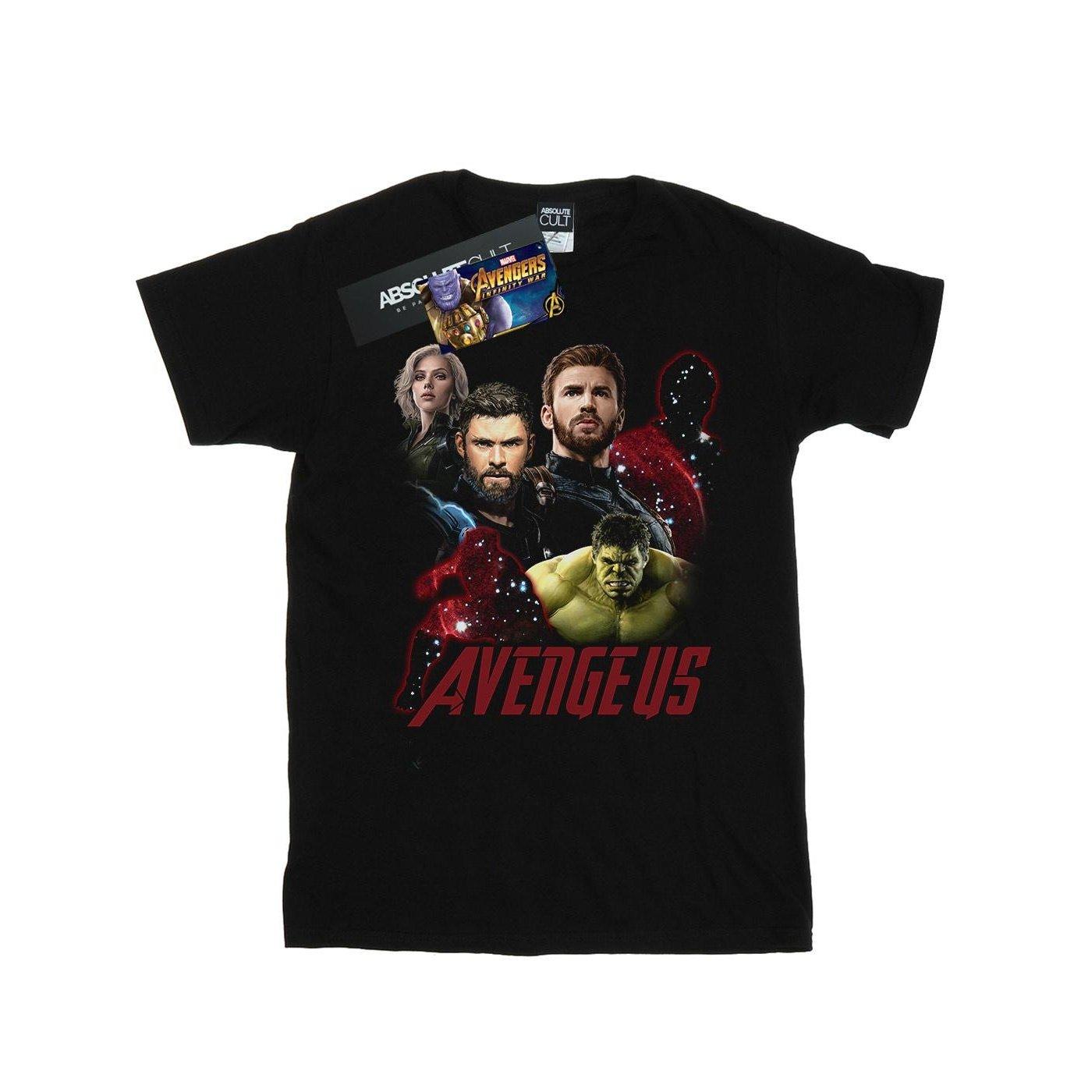 Avengers Infinity War The Fallen Tshirt Herren Schwarz M von MARVEL