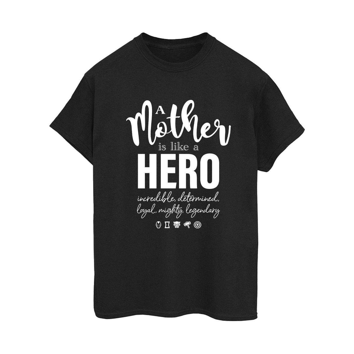 Avengers Mother Hero Tshirt Damen Schwarz L von MARVEL